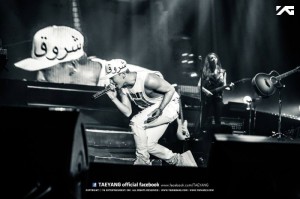 [Foto] Taeyang Big Bang Rilis Foto Konser "Rise" di Shanghai, Cina